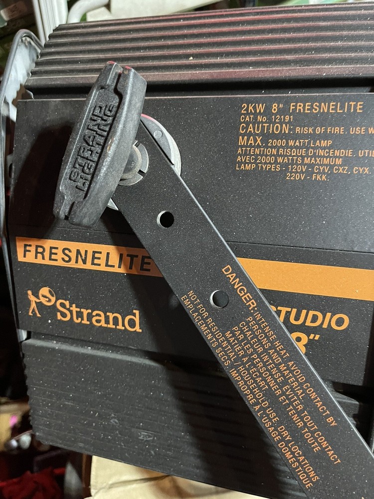 Strand Fresnelite 8” 2K Light Pulled From Fully Functional Stage