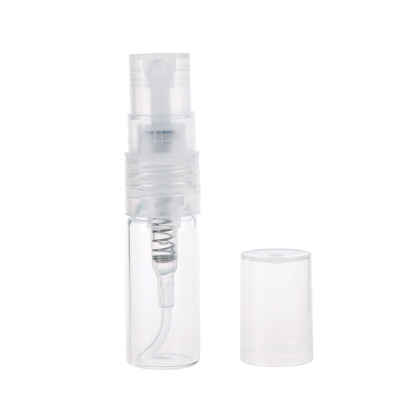 5-100PCS Clear Plastic Spray Bottle Empty Perfume Refilled Container Sample