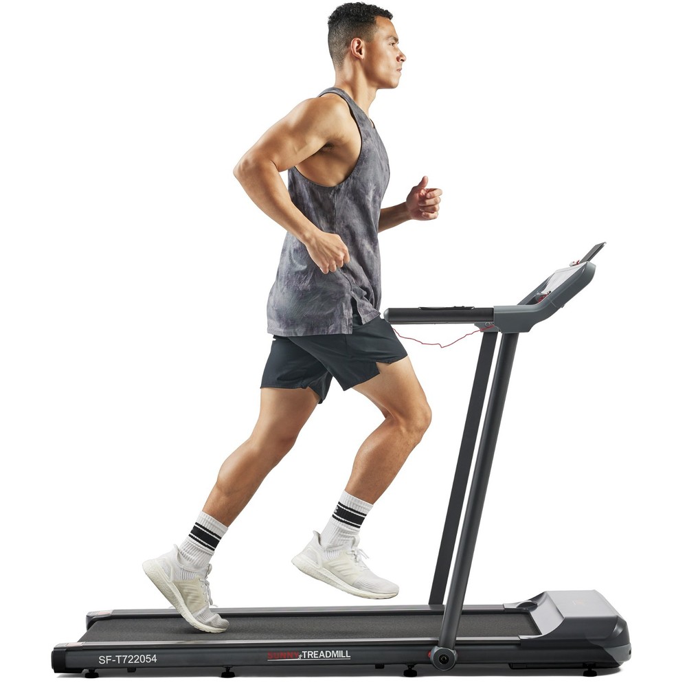 Foldable Walking Pad Smart Wide Belt Quiet Treadmill 20" Deck Shock Absorption
