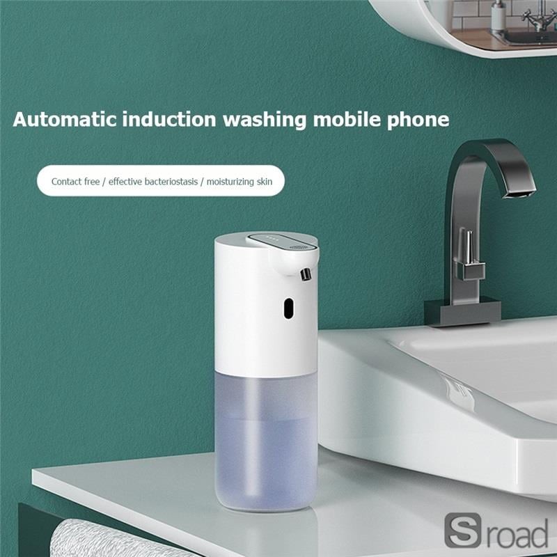 Automatic Foam Soap Dispenser, Touchless Sensor, USB Rechargeable For Bathroom