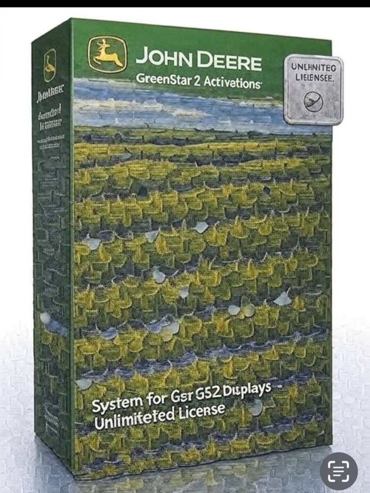 JOHN DEERE GREENSTAR 2 UNLIMITED LICENSE ACTIVATIONS PC Software Program