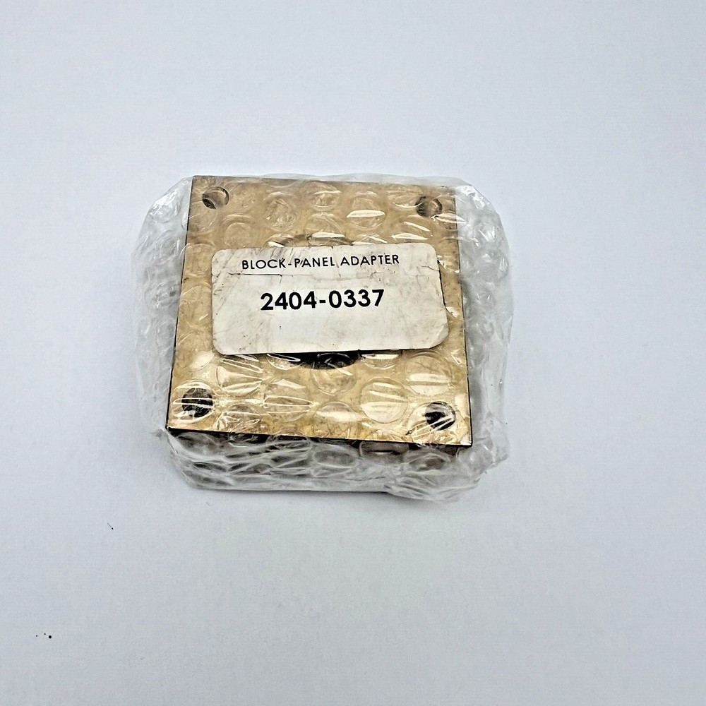 BRASS BLOCK PANEL ADAPTER 2404-0337