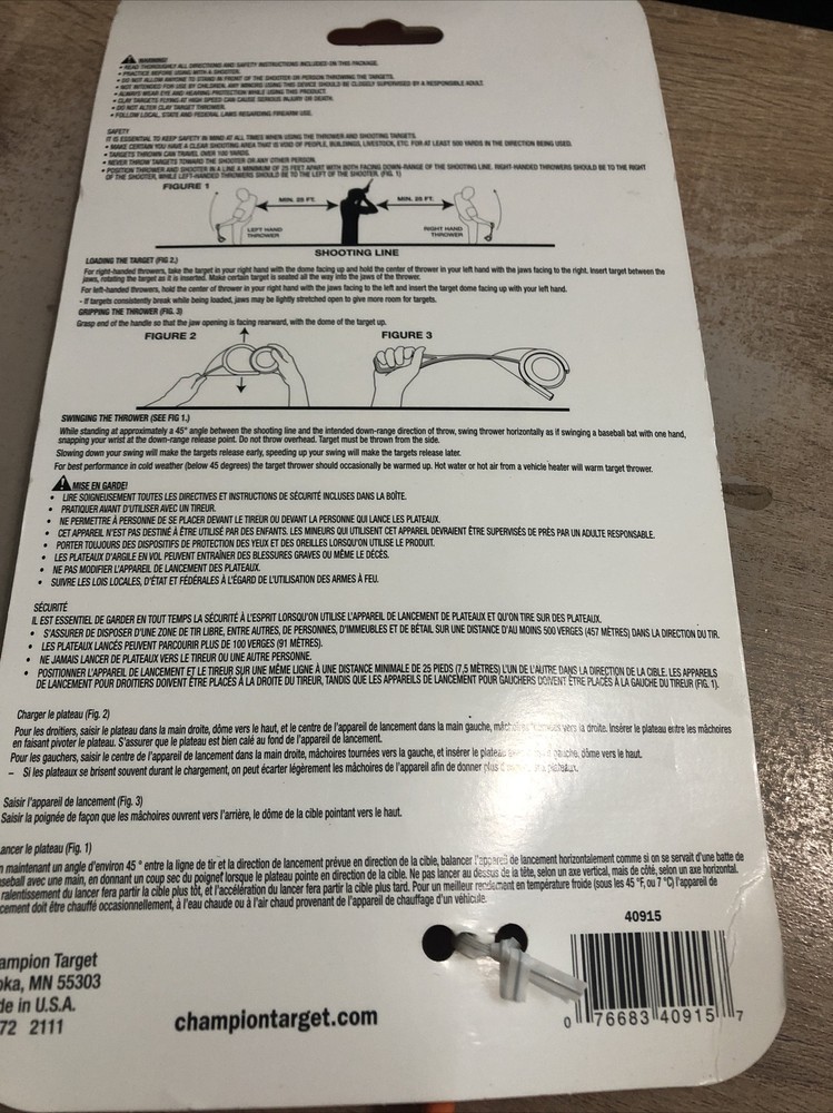 Clay Thrower Plastic Hand Held