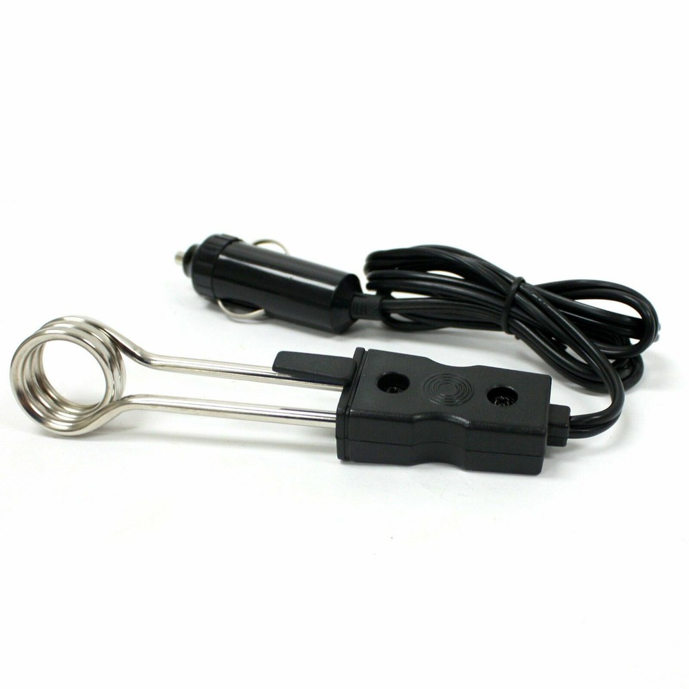 5" 12V Water Heater Boiler Element Portable Immersion Car Boil Coffee Tea Mug