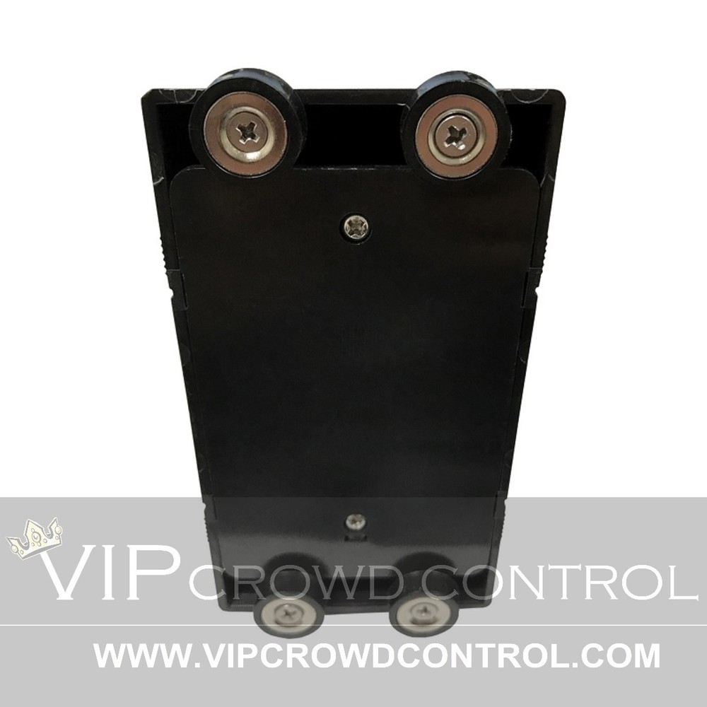 MAGNETIC RETRACTABLE BARRIER, 120" BLACK BELT