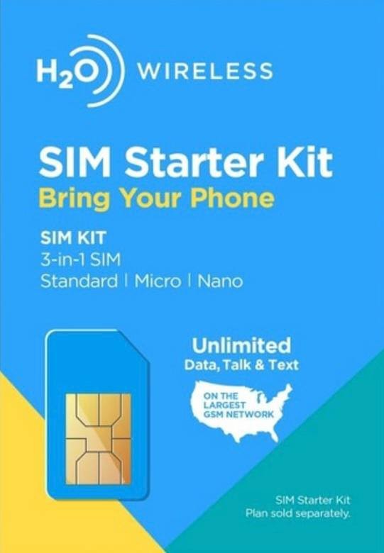 H2O Wireless 12 Month Plan 5G