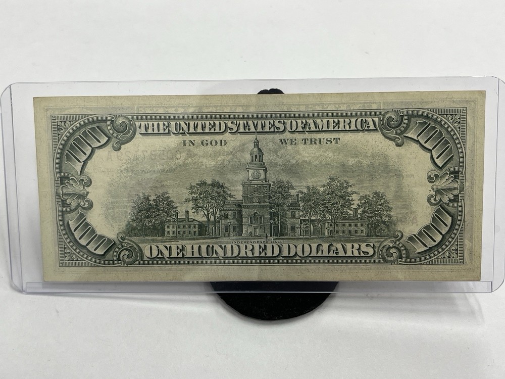 Series 1966 $100 United States Note Red Seal