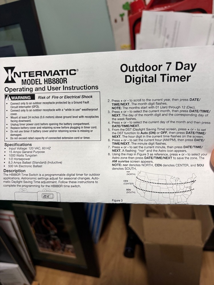 Intermatic HB880R Timer-Used-4 pack working units