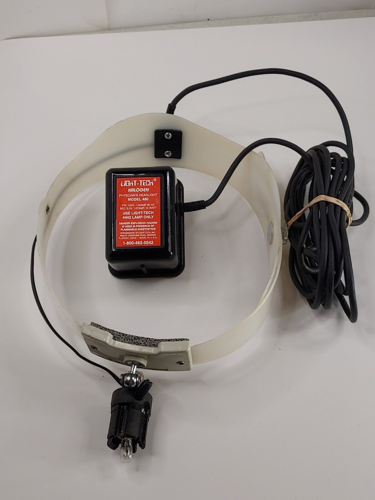 Light-Tech Halogen Physician's/Tech Focusing Headlight Model 480