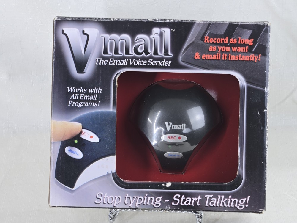 V mail The E-mail Voice Sender Stop Typing Start Talking Tech Tools