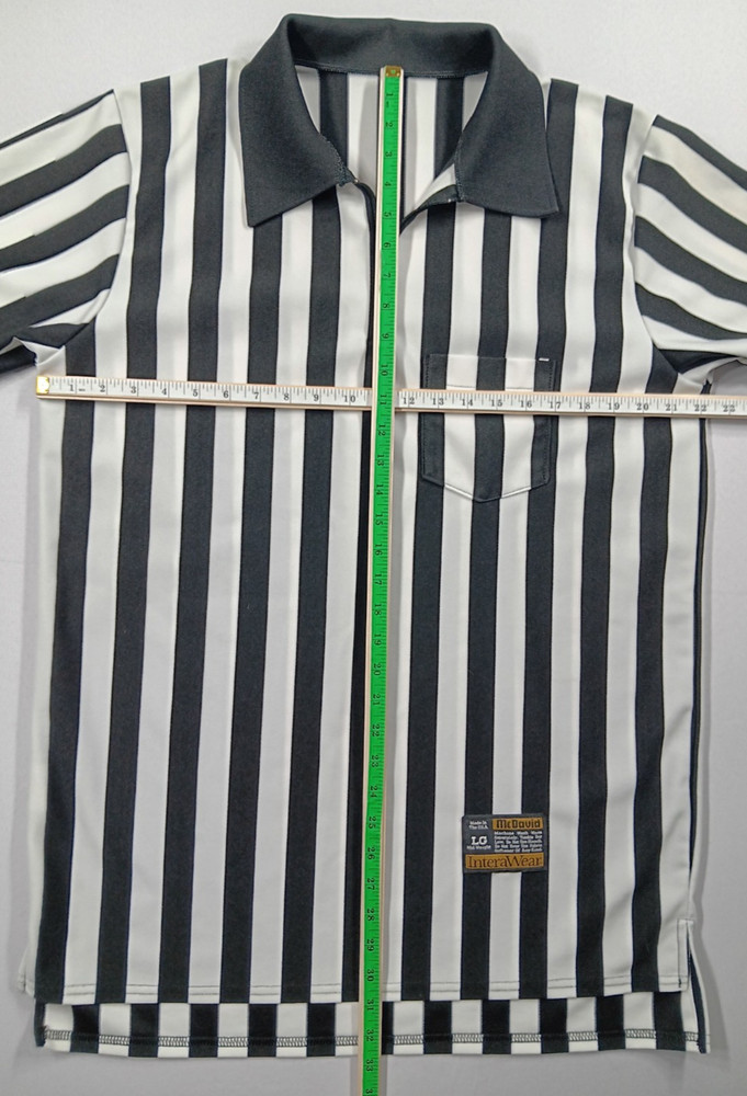 McDavid Interawear Sports Referee Shirt Large