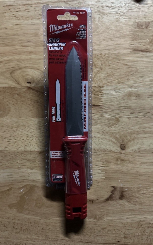 New Milwaukee Duct Knife