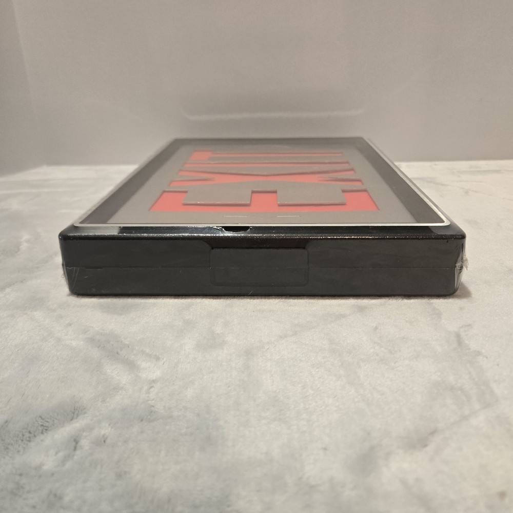 Red LED Exit Sign Brushed Metal Casing Chloride LACBD1R Mounting Kit Both Faces