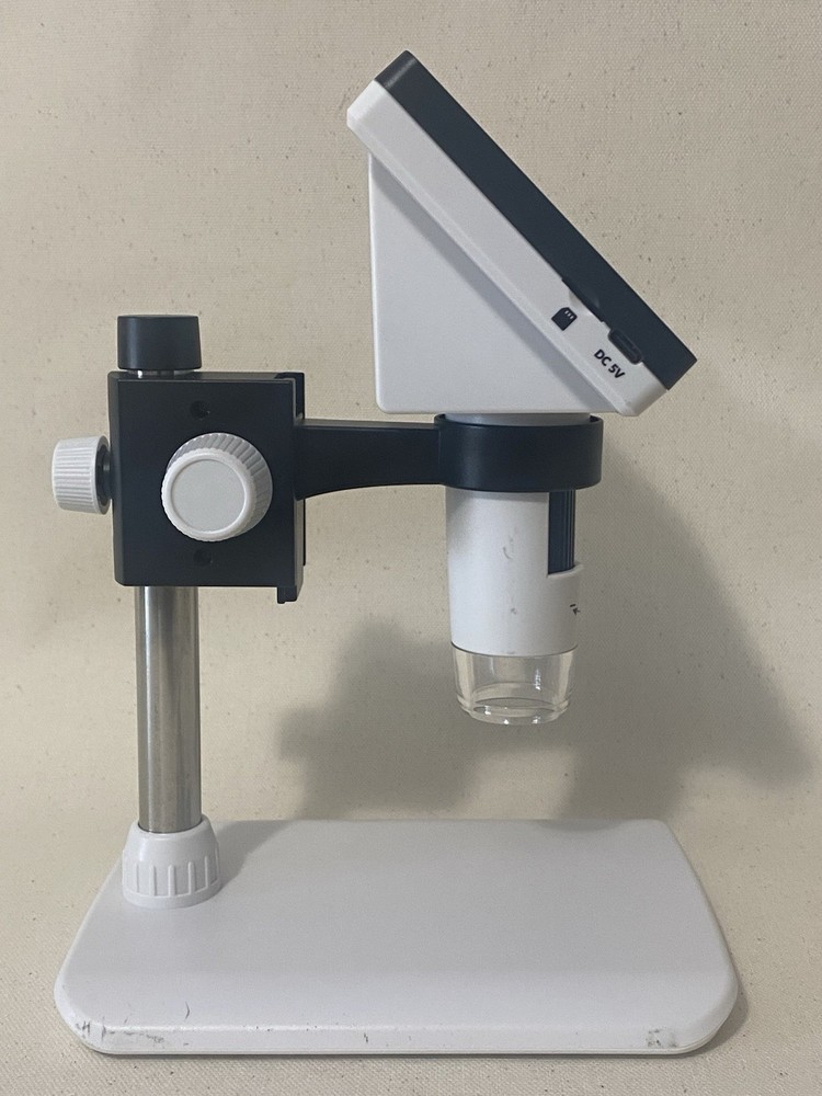 Digital Microscope, 4.3 Inch Digital Microscope 1000X Microscope, PC Compatible