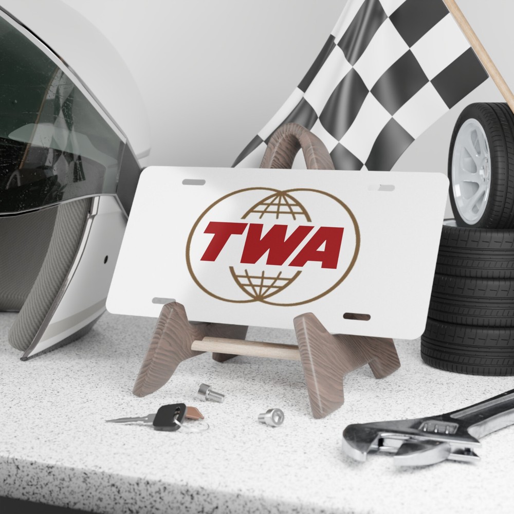 TWA - Trans World Airlines Vanity Plate