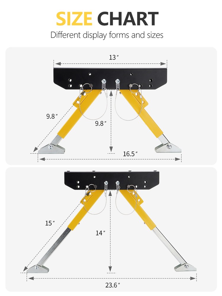 RV Step Stabilizer Support for 5th Wheel Travel Trailer Motorhomes Adjustable