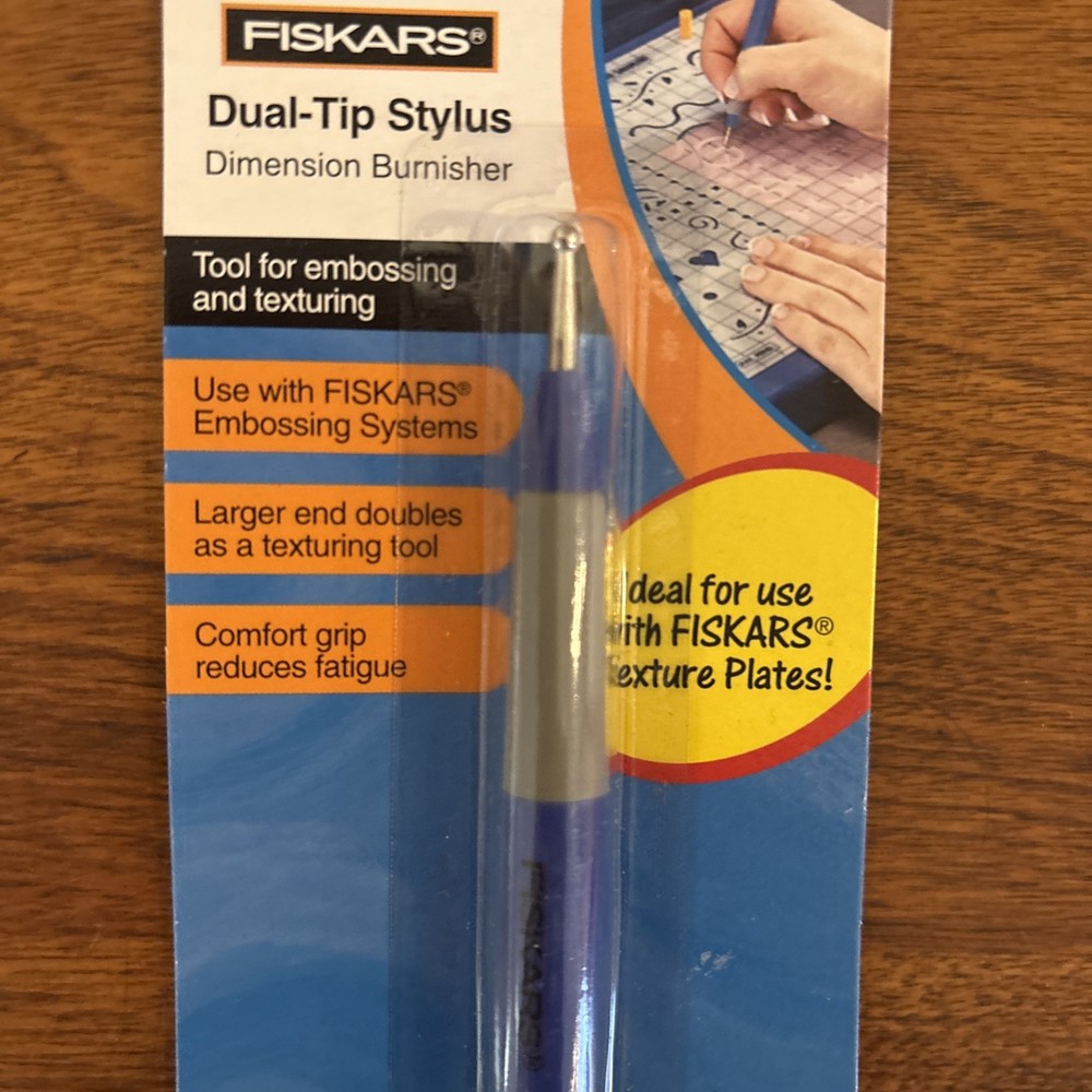 Fiskars - Dimension Burnisher - Dual Tip Stylus-NIP
