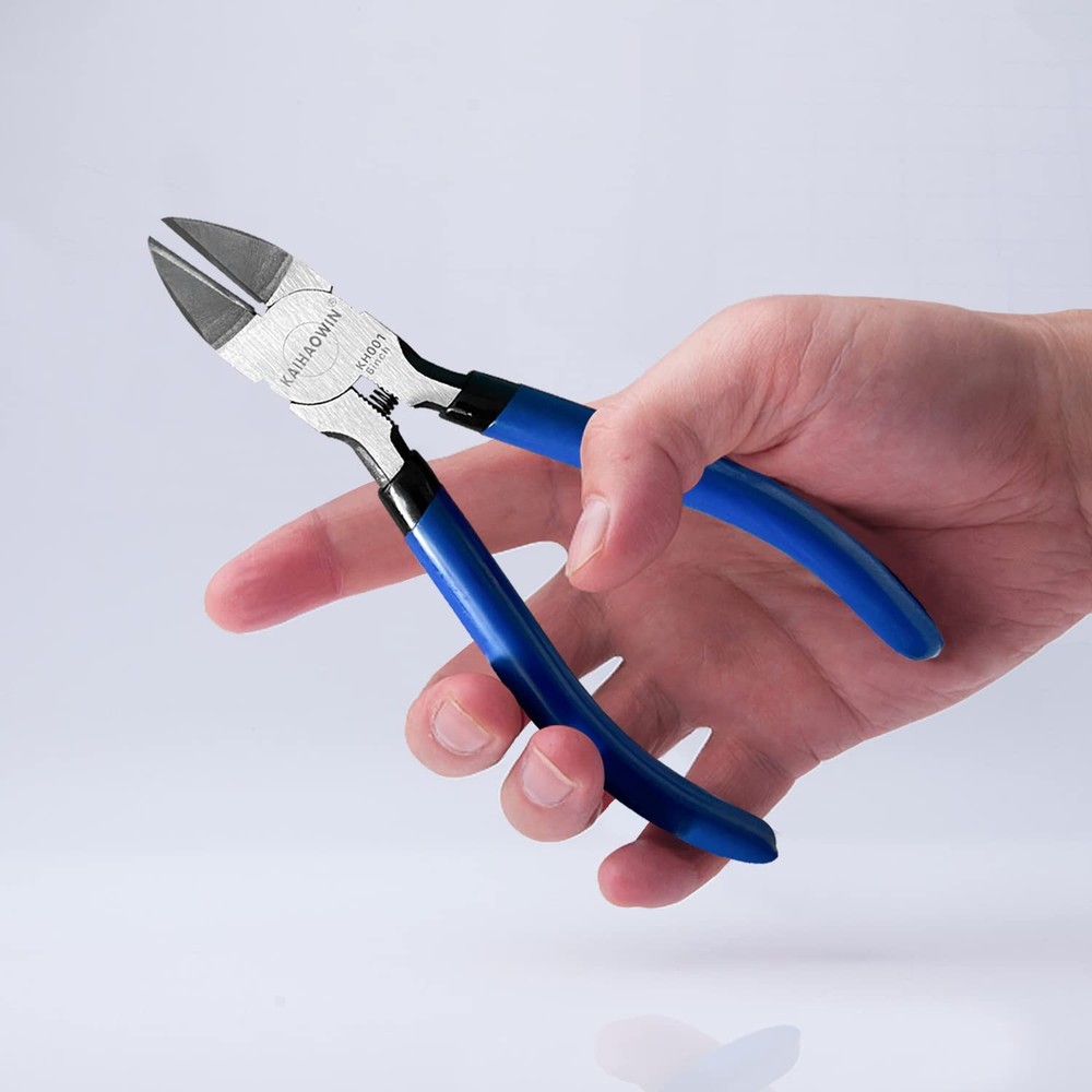Precision Wire Cutters 5 Inch Flush Diagonal Cutting Pliers Tool Set 5 Pk