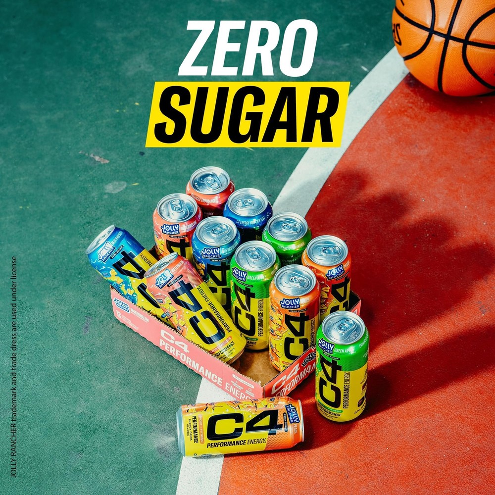 Cellucor C4 JOLLY RANCHER 16 oz Blue Raspberry (12 Pack)