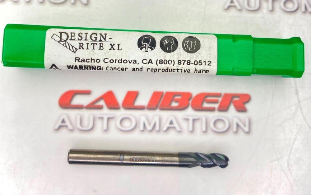 DESIGN-RITE XL D6632184 Carbide End Mill (NEW)