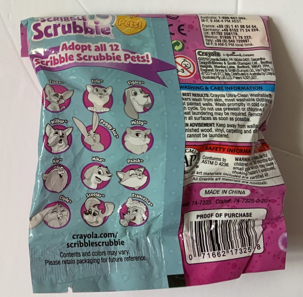 Crayola Scribble Scrubbie Pets (G)