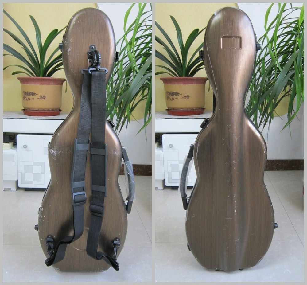 Advanced Brown 4/4 Violin Case/Box High Strength Composite materia Strong