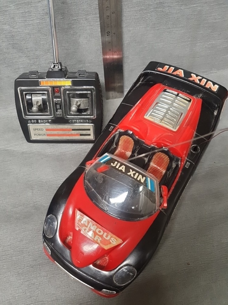 Vintage RC Car Jia Xin Working