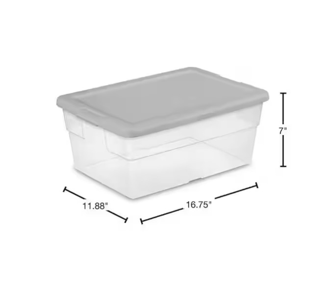 Sterilite 16 qt. Storage Box