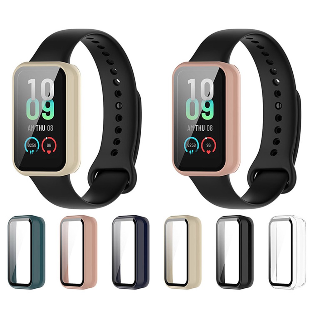 Protective Case PC + Tempered Film Integrated Protective Case for Amazfit Band7