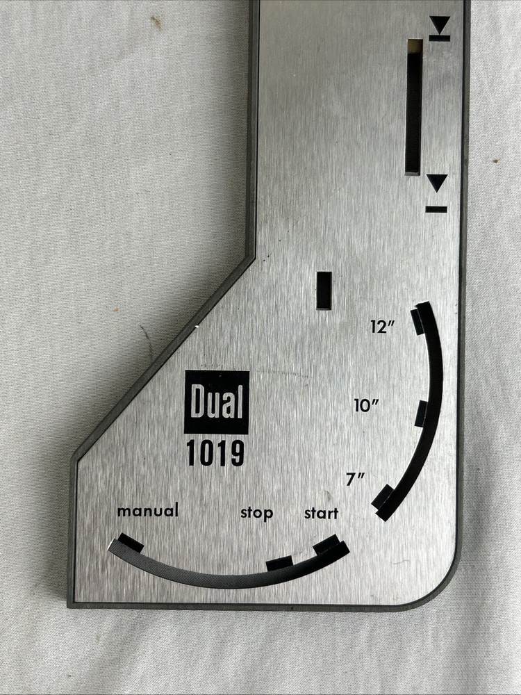 Dual 1019 Trim Plate Cover Original