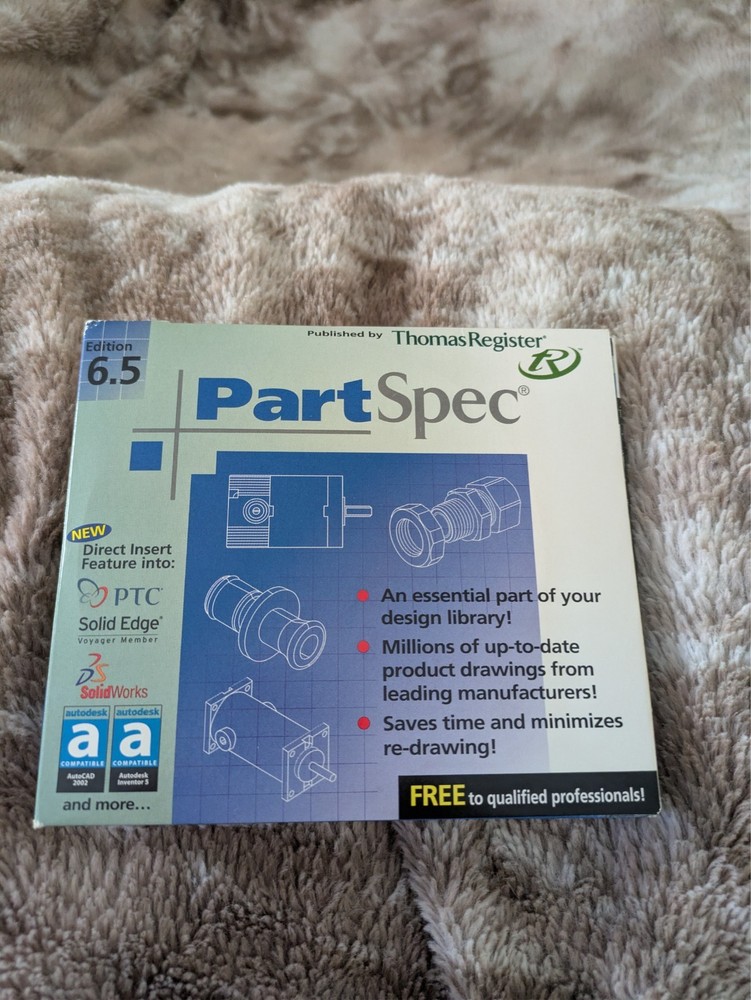 PartSpec - Edition 10.0 CD-ROM Set Windows XP 2000 98 95, NT 4.0 & up