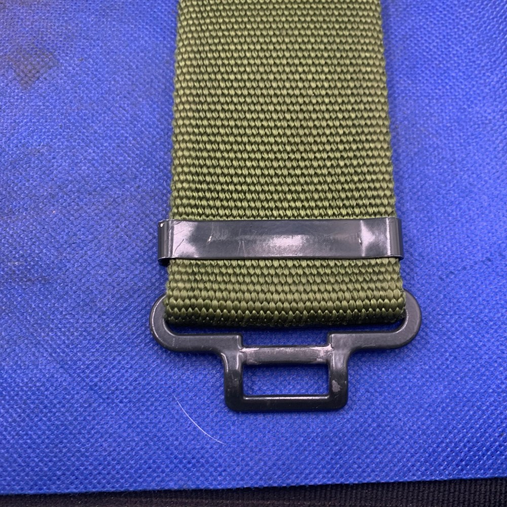 Genuine Webbing Belt British Army Issue Old Pattern Green - Max 46" Waist