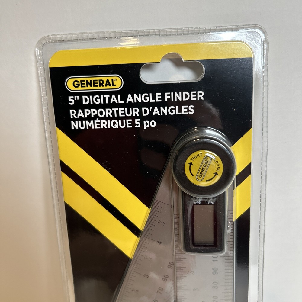 General Tools Pro Angle 2, Digital Angle Finder, 5" Size,