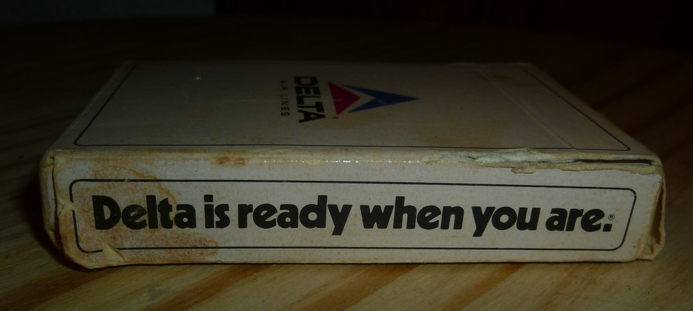 Vintage Delta Airlines Playing Cards