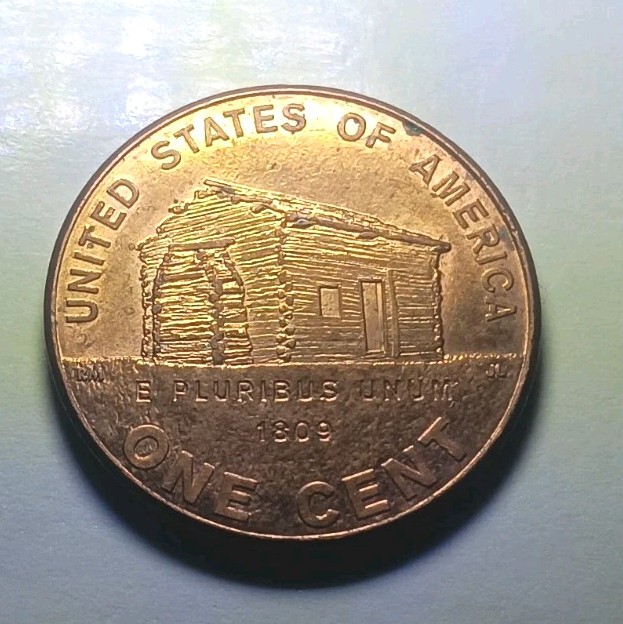 2009 Lincoln Bicentennial Log Cabin One Cent