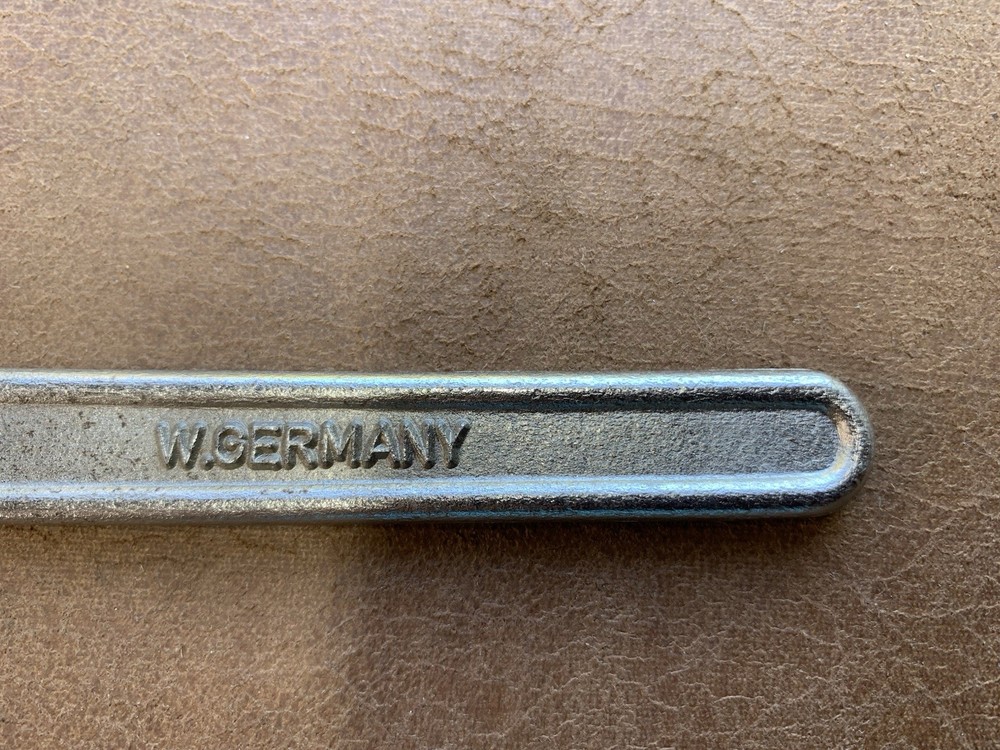 Vintage 3/8 Whitworth Single Open Ended Spanner DIN 894