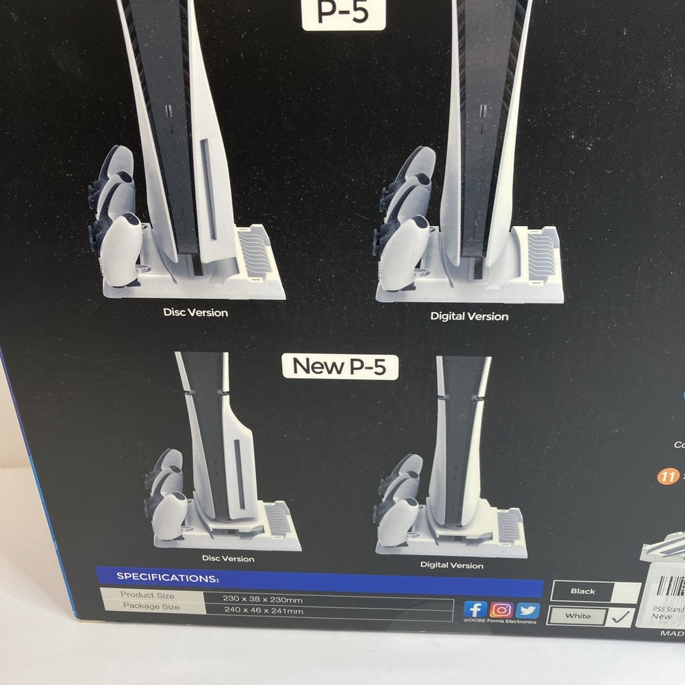 DOBE Multi-Function Cooling Charging Dock for PS5