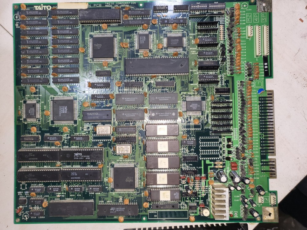 GROWL PCB TAITO WORKING