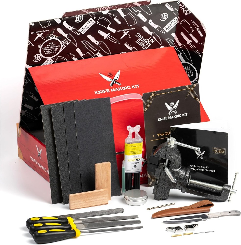 Knife Making Kit for Men DIY Complete Set