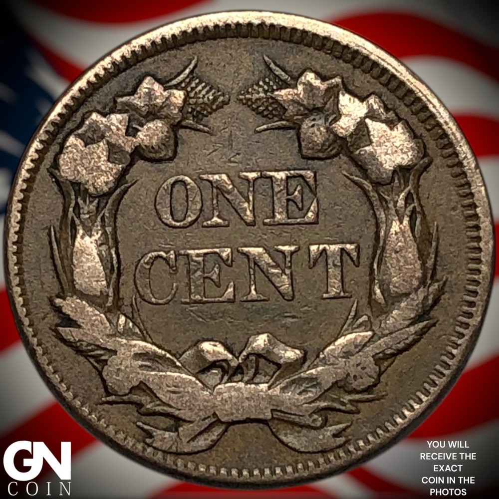 1857 Flying Eagle Cent Penny Z4236