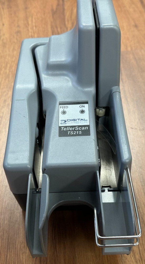 Digital Check TellerScan 215 149000-02 Inkjet Check Reader scanner