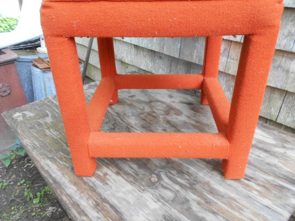 VINTAGE MID CENTURY MODERN MILO BAUGHMAN FOOTSTOOL