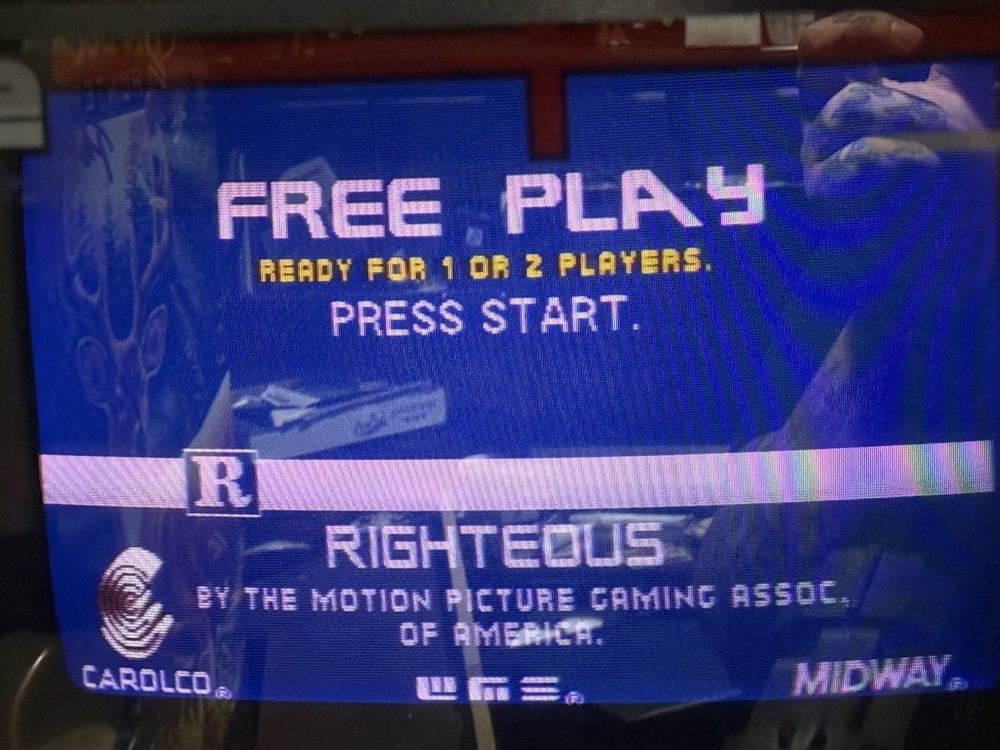 Terminator 2 Judgement Day 1991 Midway Arcade Game