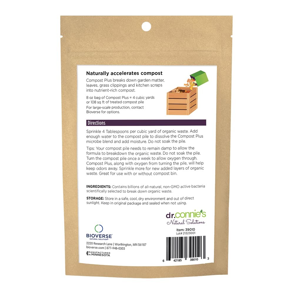 Compost Accelerator 100x Concentrate | Fast-Acting Microbe Blend for Bins