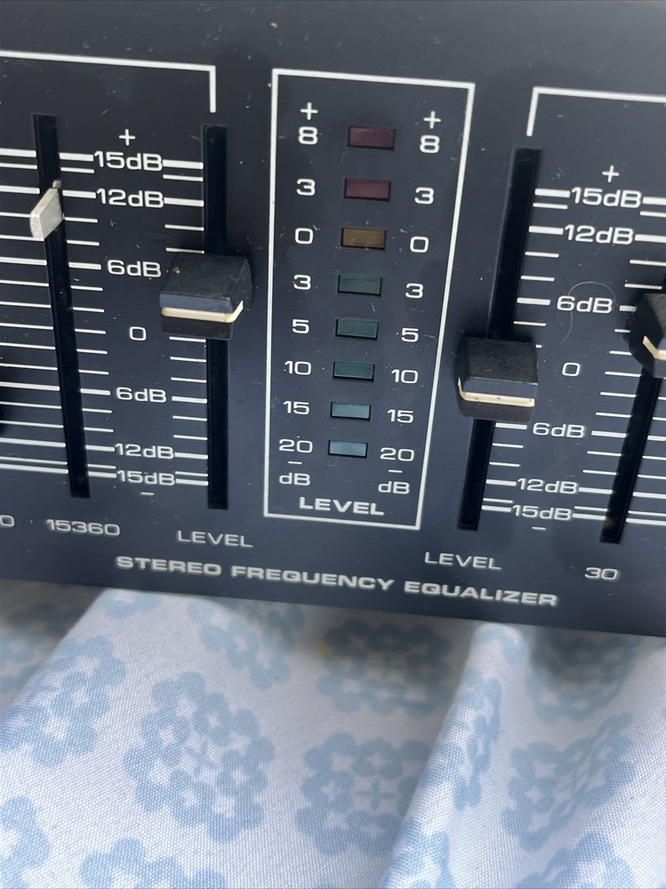 Numark EQ2310 10-Band Stereo Frequency Equalizer (FULLY TESTED),