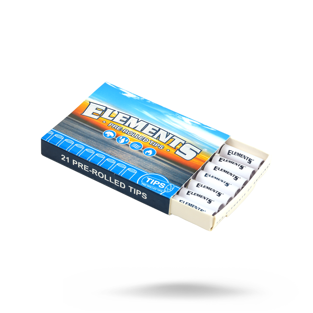Elements Pre-Rolled Filter Tips - Full Box