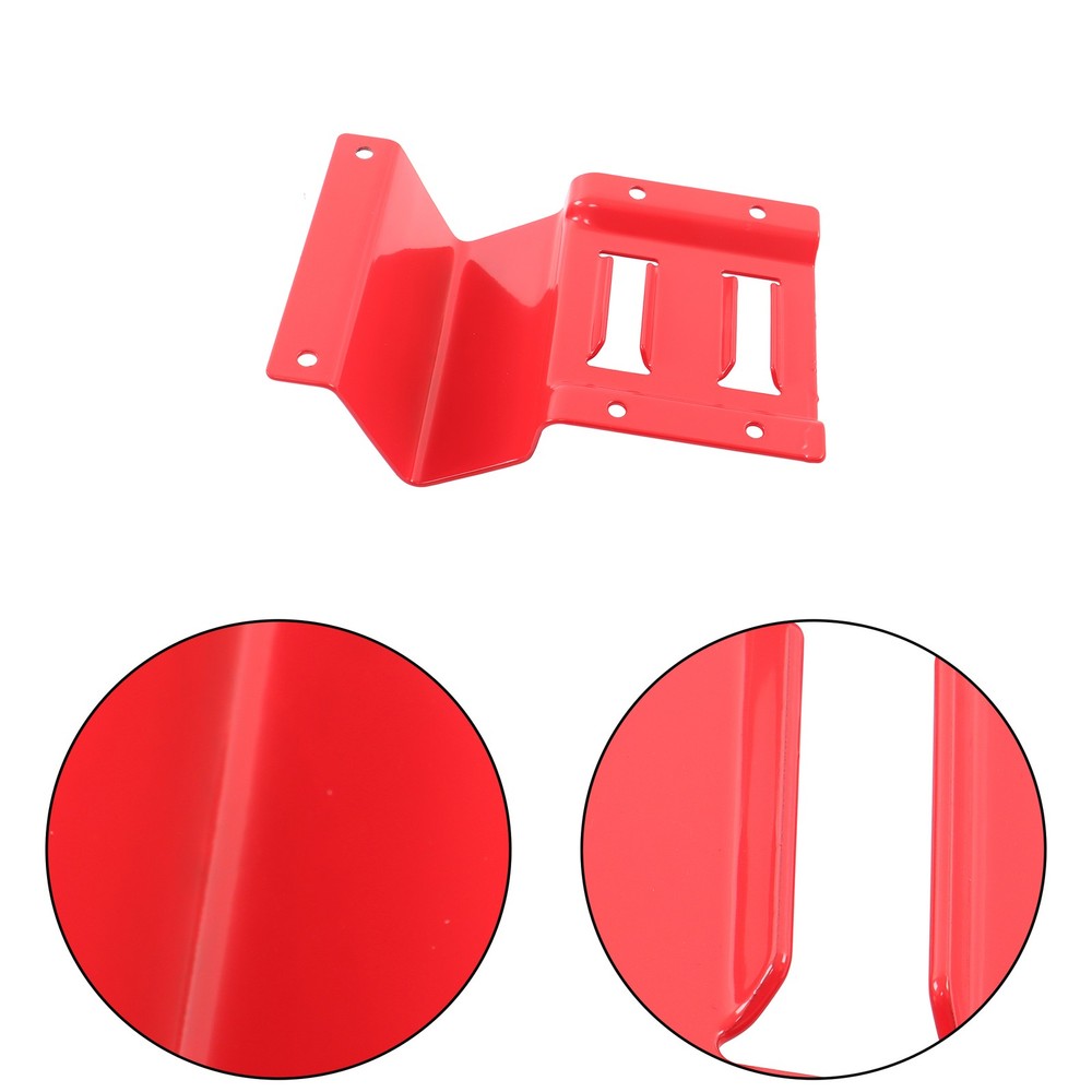 LABLT Secure Cargo E Track Wheel Chock System 8' Red Ratchet Tie Down Straps