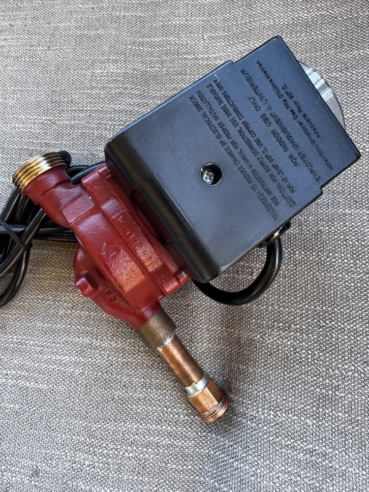 Grundfos UP - 1/15 HP - Single-Speed Circulation Pump - Stainless Steel - GU ...