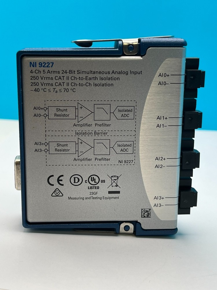 National Instruments Ni 9227 4-channel Current Input C Series Module