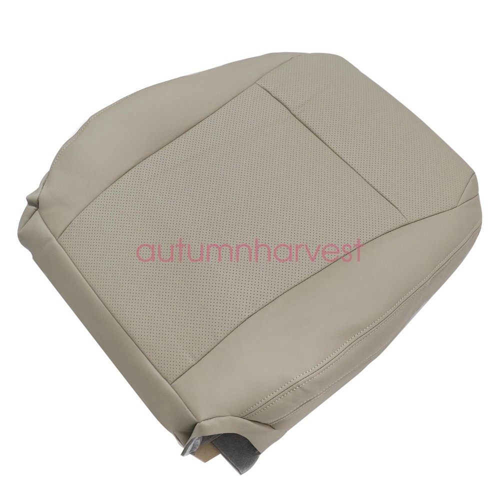 For 2004-2013 Toyota Highlander Front Bottom&Top Replacement Cover Leather Tan